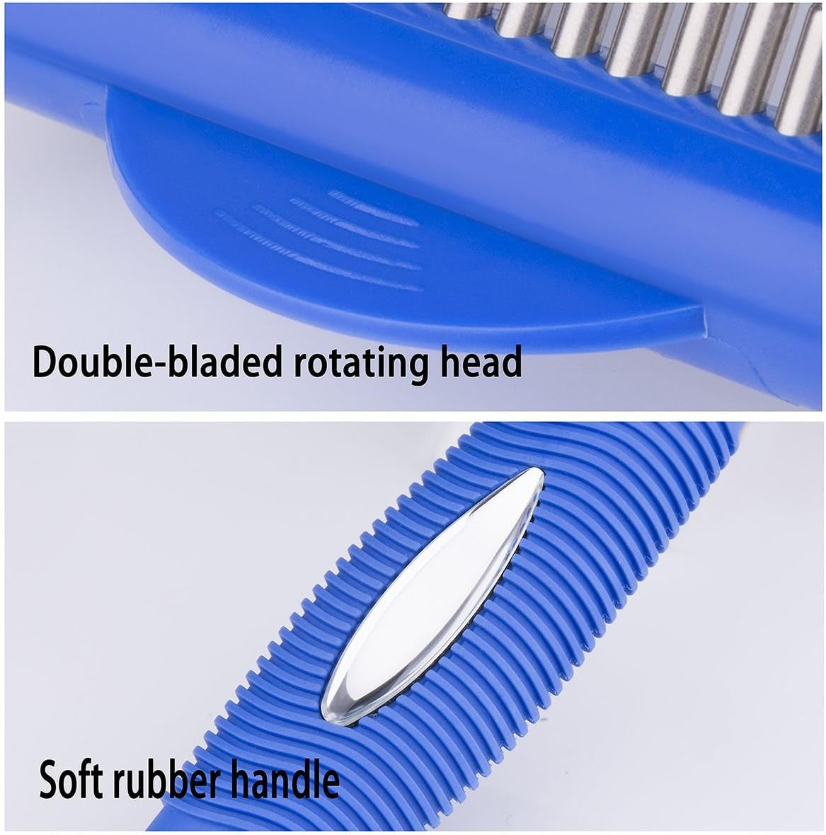 Heavy-Duty Deshedding Rake – Grooming Tool for Dogs, Cats & Horses