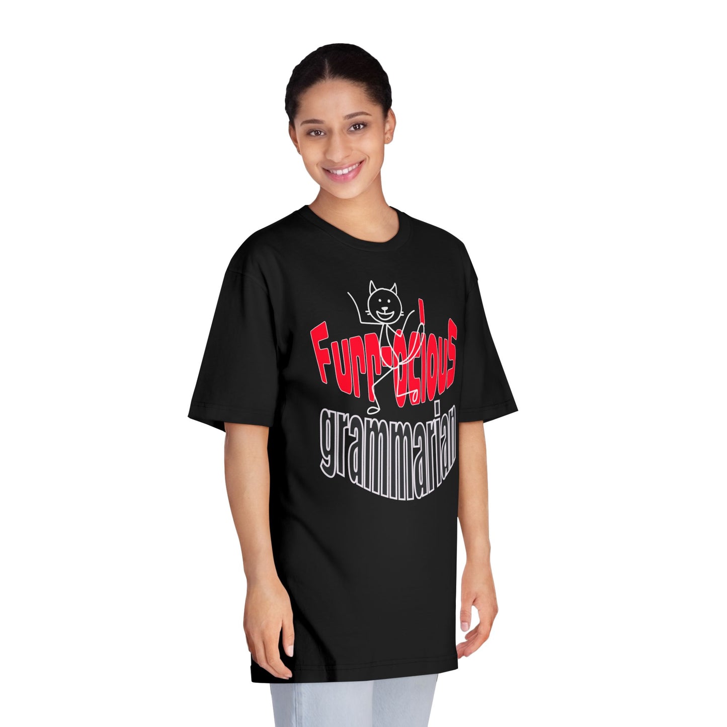 Pet Lover T-Shirt - Furr-ocious Grammarian Unisex Tee