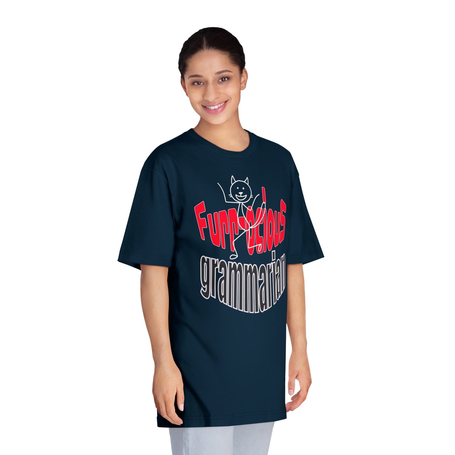 Pet Lover T-Shirt - Furr-ocious Grammarian Unisex Tee