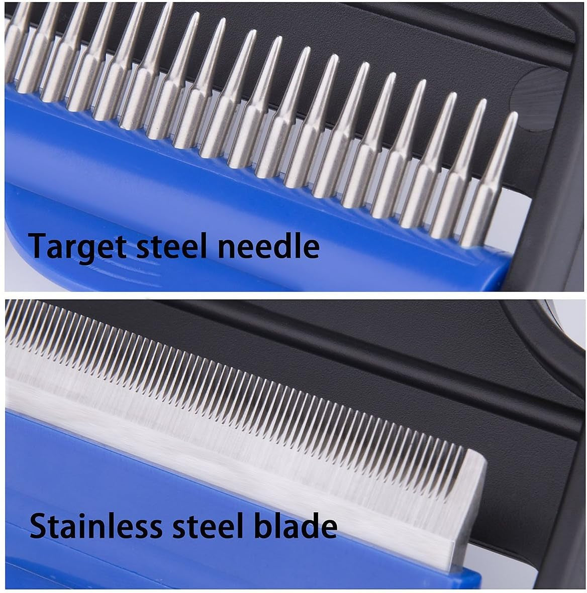 Heavy-Duty Deshedding Rake – Grooming Tool for Dogs, Cats & Horses