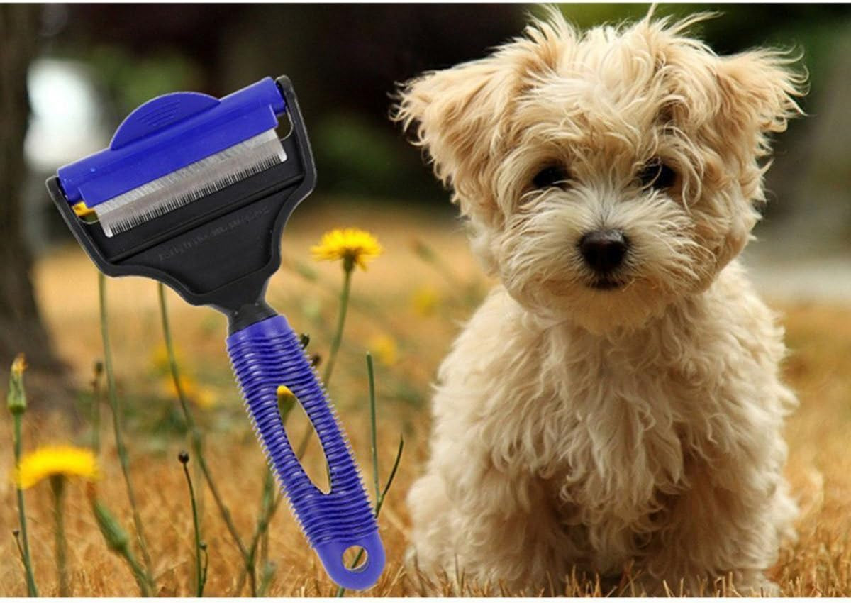 Heavy-Duty Deshedding Rake – Grooming Tool for Dogs, Cats & Horses