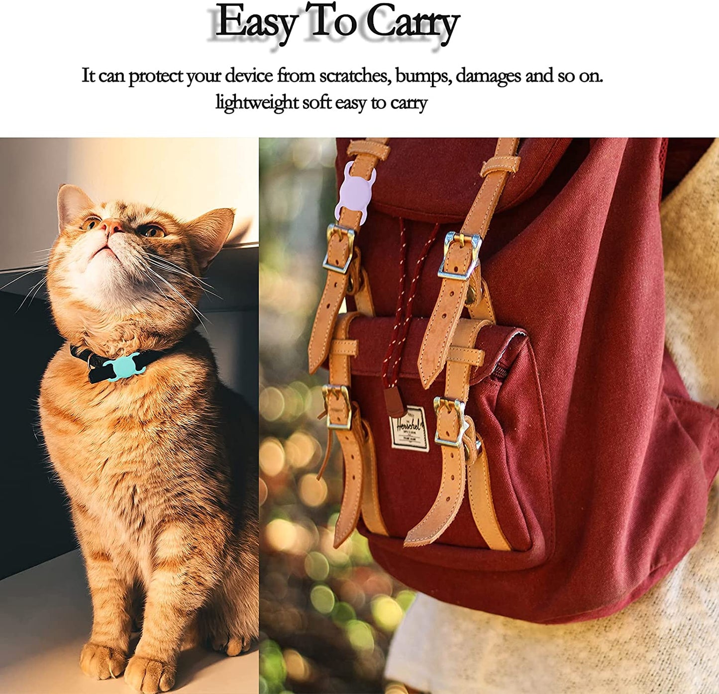 Silicone AirTag Case for Pets – Fits Dog & Cat Collars, Anti-Scratch & Secure - Petgrove Online