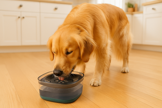 The End of Soggy Floors: How the Right Water Bowl Can Transform Your Home (And Your Pet's Health)