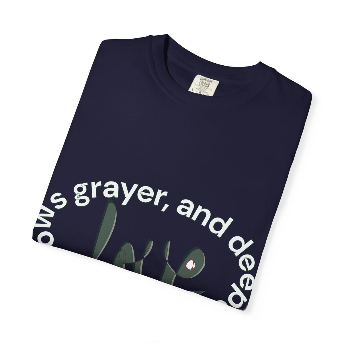 Love Script T-Shirt — 'Love' Typography Tee with Positive Message