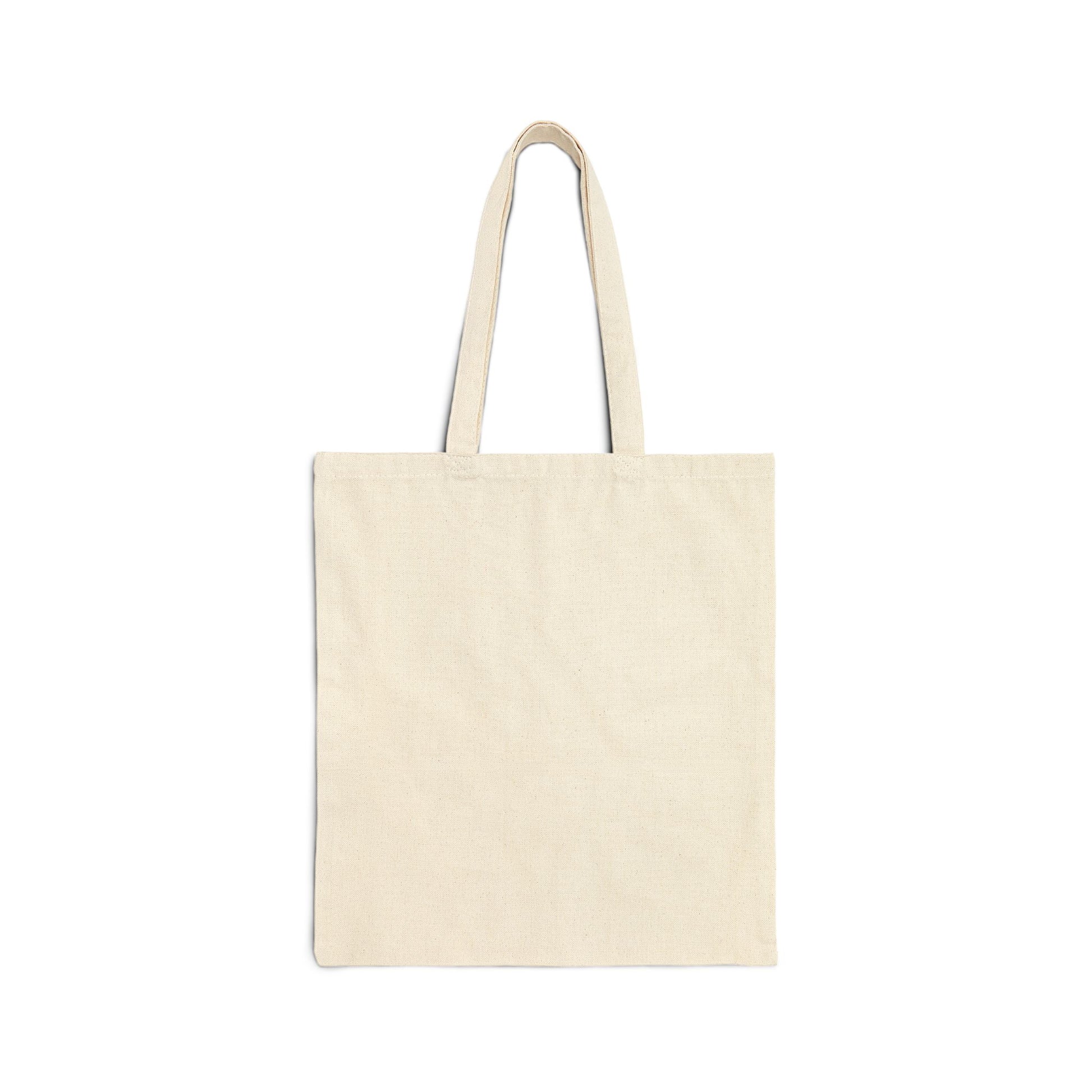 Dog Silhouette Canvas Tote - "Aged to Perfection" Eco-Friendly Shopper