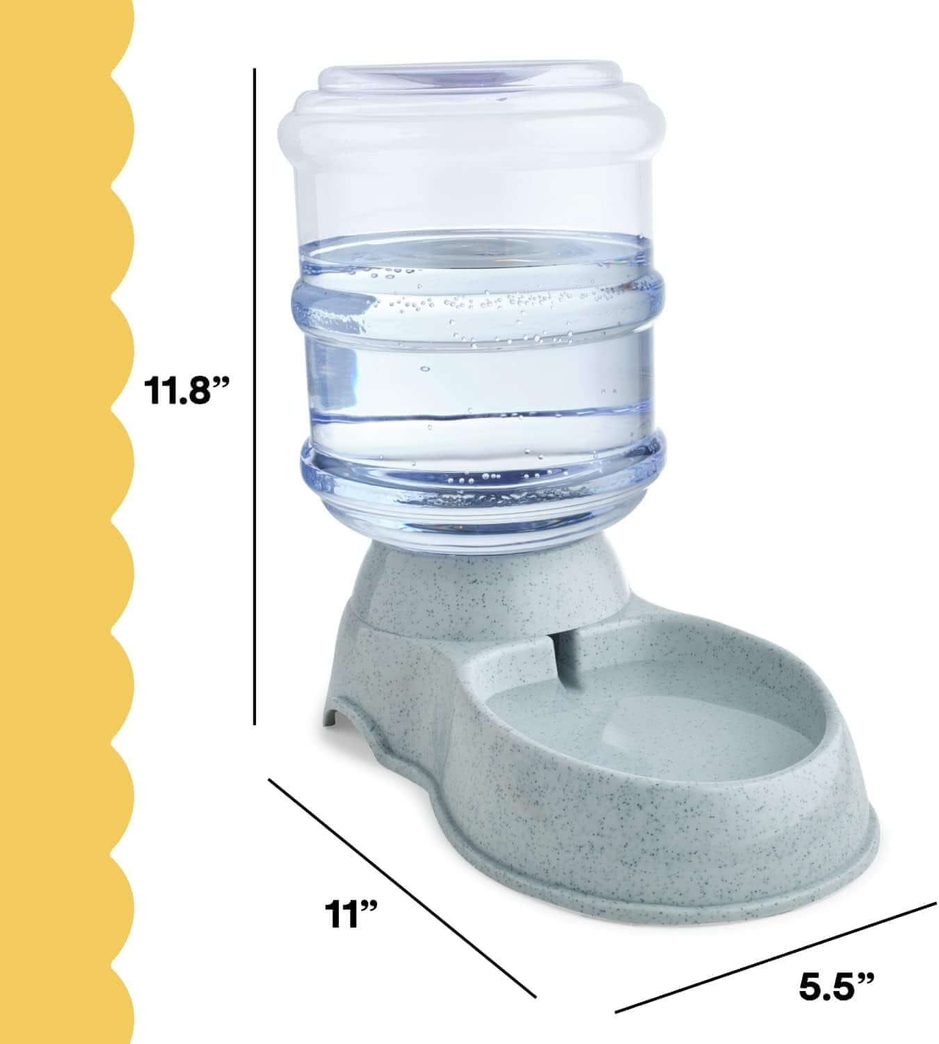 Automatic Pet Feeder & Water Dispenser – 1.3 Gallon, Spill-Free Design