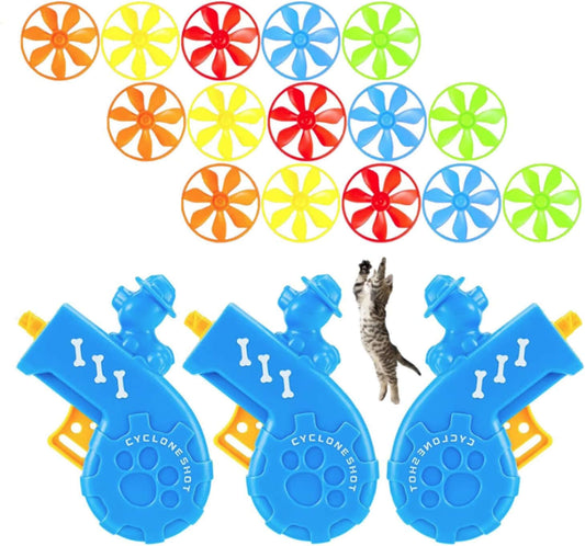 3pcchaser toys for indoor cats– Blue Chaser & Swat Toys for Kittens Default Title