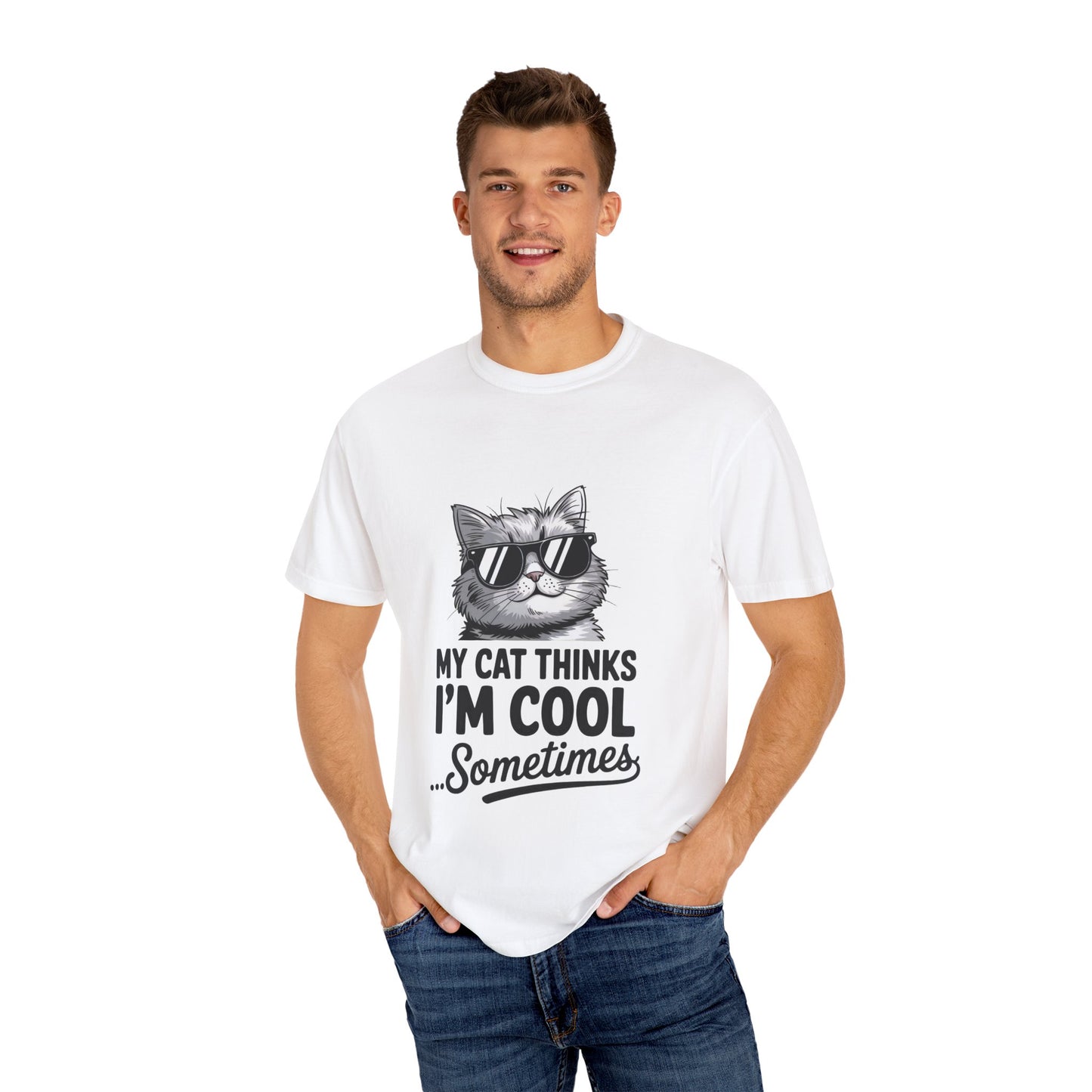 Cool Cat Unisex T-Shirt | Cat Lovers Gift | Funny Pet Tee | Gift for Him/Her | Cute Cat Shirt | Animal Lover Apparel