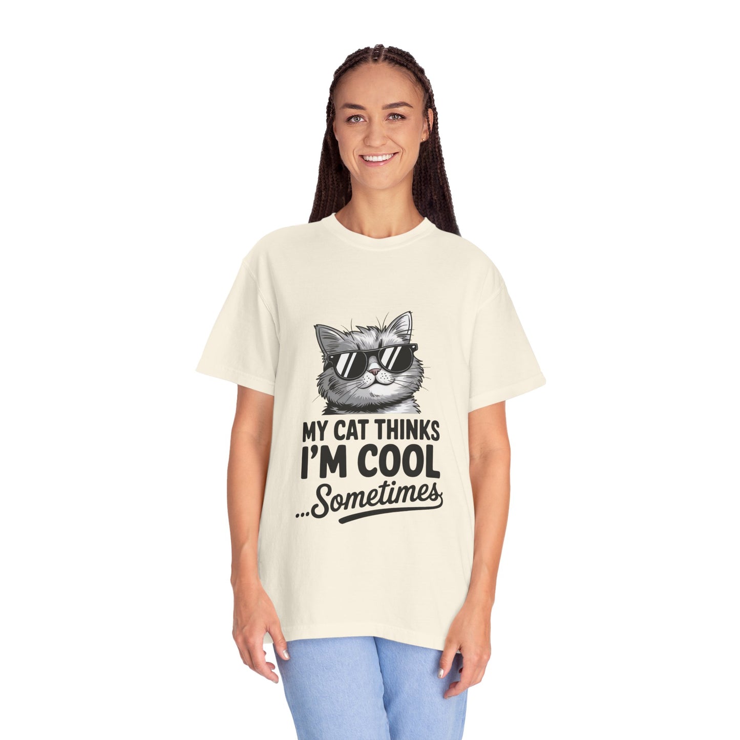 Cool Cat Unisex T-Shirt | Cat Lovers Gift | Funny Pet Tee | Gift for Him/Her | Cute Cat Shirt | Animal Lover Apparel