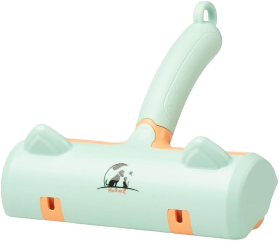 Pet Hair Remover plus Bonus Compact Reusable Roller Bundle for Dog Hair & Cat Hair Cleaning from Bedding, Furniture, Car Seats, and Clothing