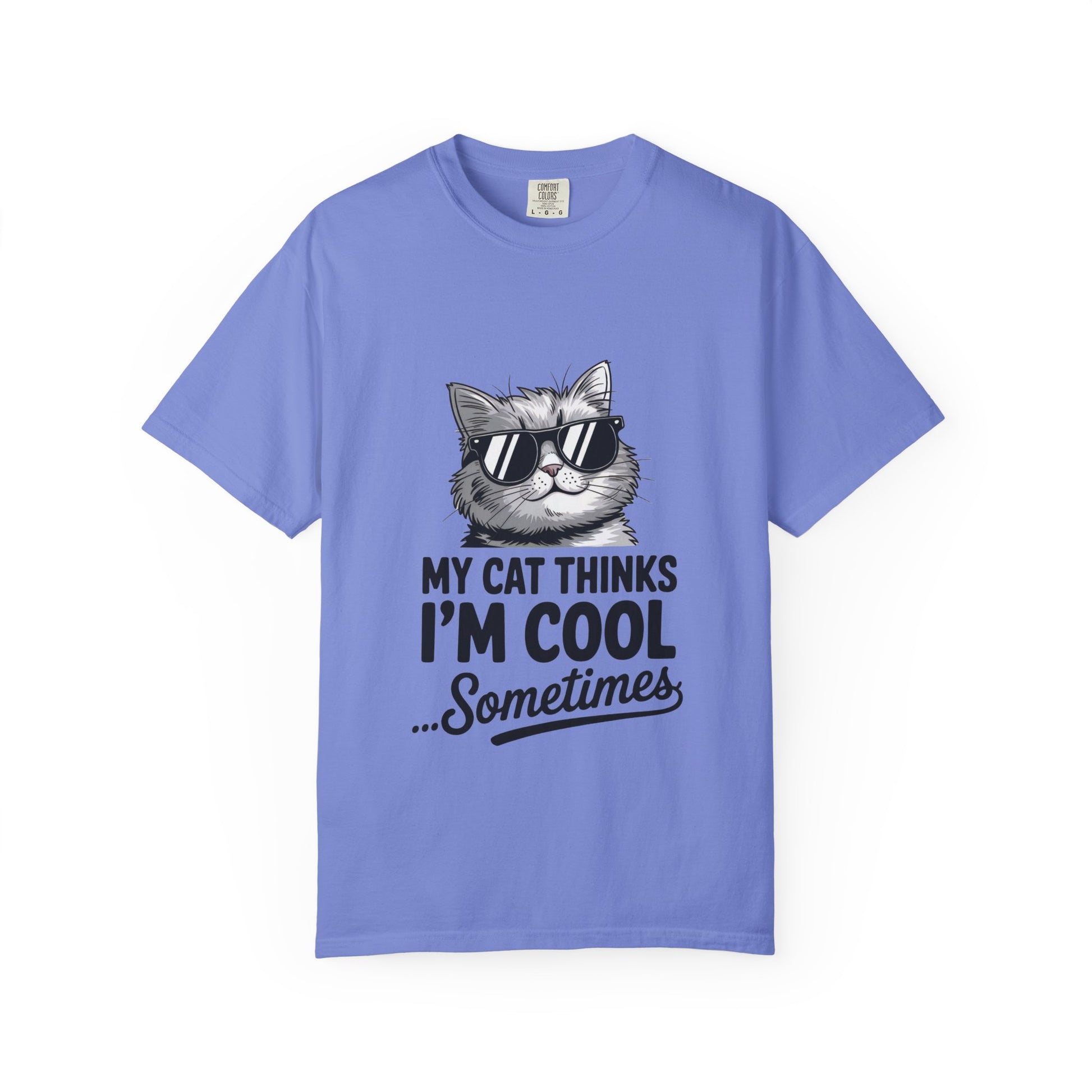 Cool Cat Unisex T-Shirt | Cat Lovers Gift | Funny Pet Tee | Gift for Him/Her | Cute Cat Shirt | Animal Lover Apparel