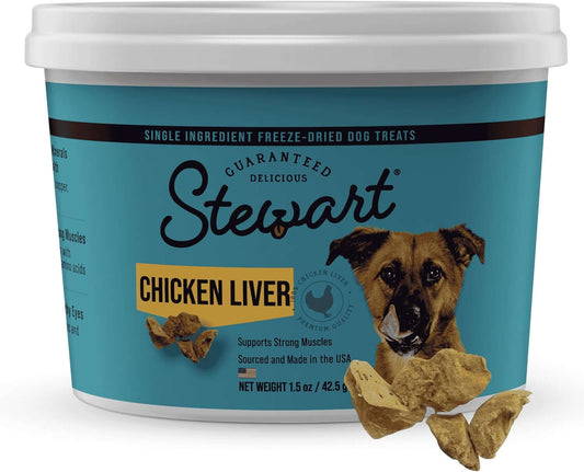 Pro-Treat Freeze-Dried Chicken Liver Dog Treats – 1.5 oz Chicken Liver 1.5 Ounce (Pack Of 1)