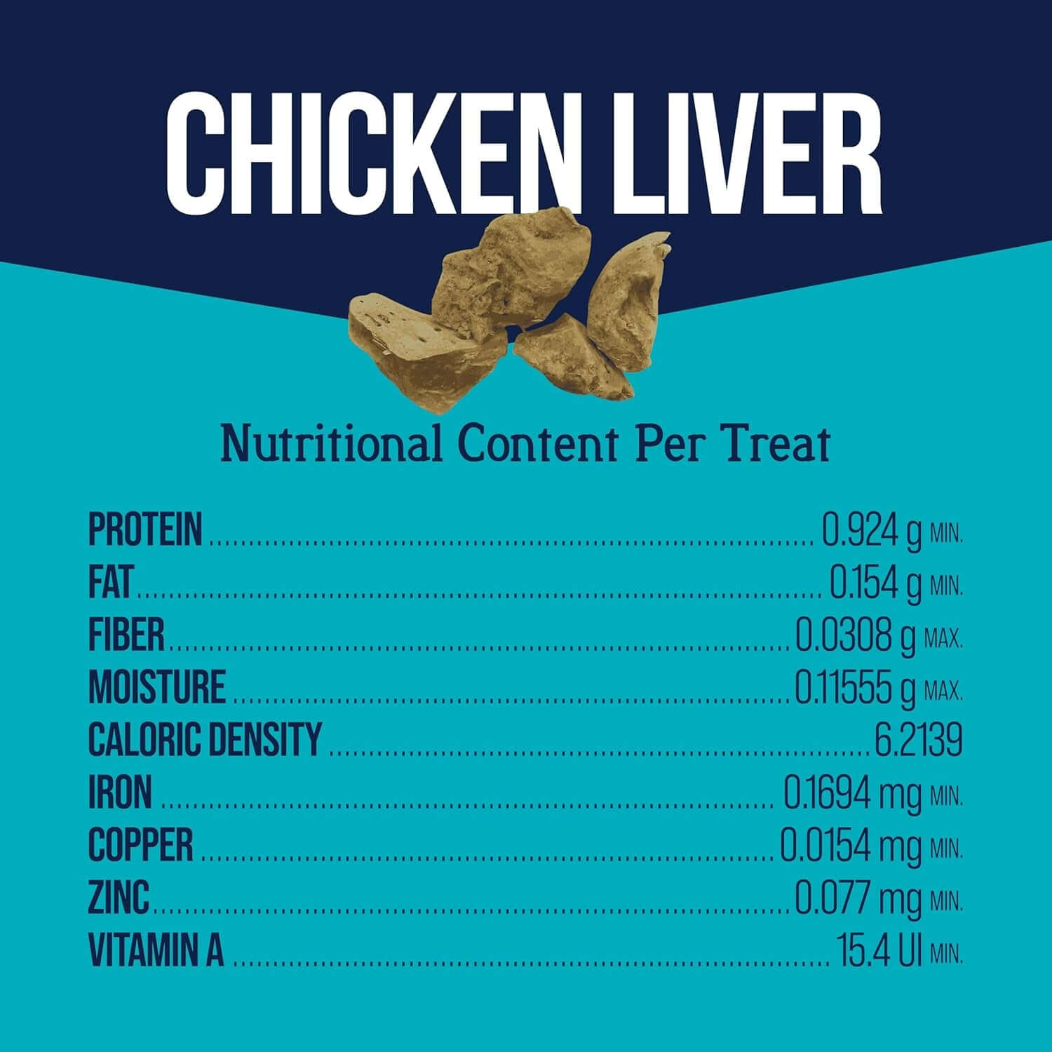 Pro-Treat Freeze-Dried Chicken Liver Dog Treats – 1.5 oz